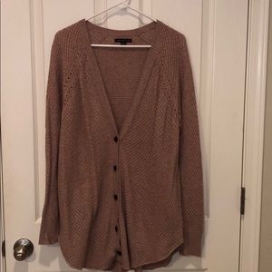 AE Rosy pink button cardigan sz XL